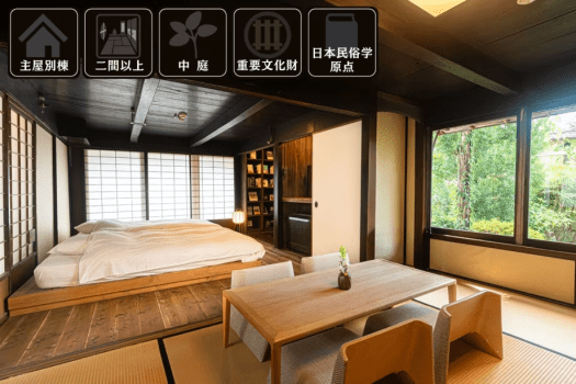 ■重要文化財-副屋FUYUYA-■ 主屋別棟45.89平米