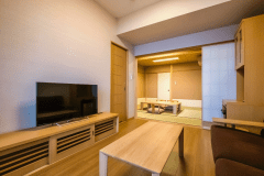 〔別館〕露天風呂付和洋室 和室+ツイン 58m2 ペットＮＧ