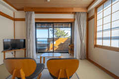 ［本館］露天風呂付和室〔10畳＋6畳〕海側 二間続き 46ｍ2