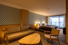 【新館】スイート／露天風呂付和洋室 海一望 82ｍ2