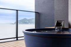 【新館】デラックススイート／露天風呂付和洋室 海一望 最上階 82ｍ2