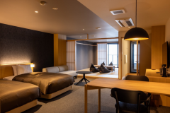 【新館】デラックススイート／露天風呂付和洋室 海一望 最上階 82ｍ2