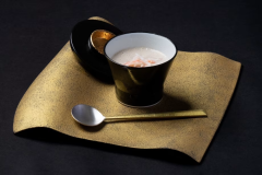 九頭竜舞茸とかにみそのカプチーノ（料理イメージ）