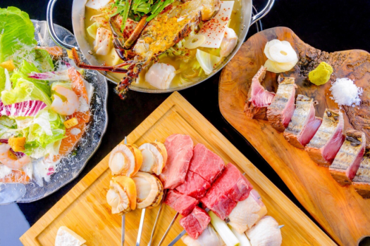 【ドリンクサービス付】トップグレードBBQプラン〜食の宝庫・三重の厳選肉と海鮮を味わう、極上アウトドアステイ〜＜2食付＞