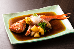 金目鯛の姿煮プラン