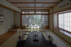 本館離れ半露天風呂付【国師】10畳の離れでプライベートなひと時を