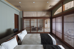 本館 和洋室サウナ付【楓】ベッドルーム