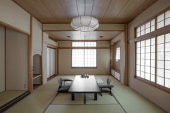 本館和室12畳+6畳【雁坂】バスなし/洗面のみの和室です。温泉は男女別大浴場をご利用ください