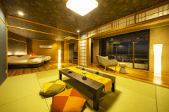 　【絶景ビュー露天風呂付和室／最上階】ＭＡＮＰＡ倶楽部※写真は一例で部屋の指定は出来ません。