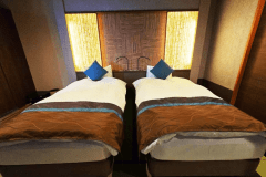 ◆デザイナーズルーム-海の座／ＤＸ和洋室◆ベッドイメージ