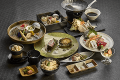 ■【グレードアップコース】「鮑」と「熊野牛」両方贅沢に味わっていただけます。中でも鮑の肝ソースは絶品