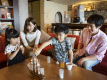 ■ラウンジ■コーヒーや紅茶だけではなくココアなどお子様にも嬉しいメニューが豊富