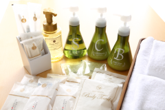 （全室）シャンプー、リンス、ボディソープとアメニティ各種をご用意しております♪