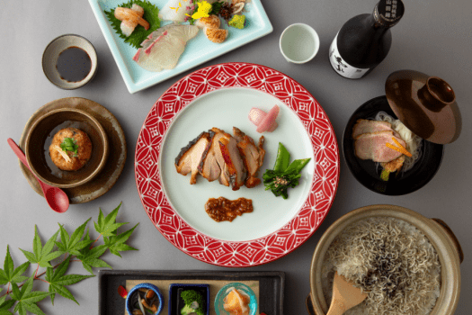 【若草コース】コンテスト最優秀賞に輝いた地鶏などを味わう！播州の名物をご堪能！