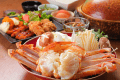 【カニ鍋コース】
贅沢素材を使用したカニ鍋をご堪能ください。