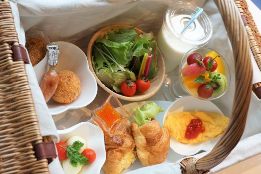 朝食バスケット　洋食イメージ