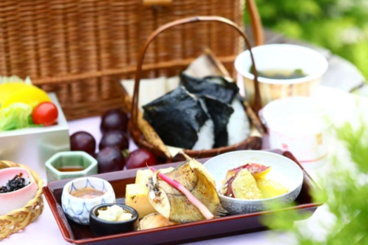 朝食バスケット　和食イメージ
