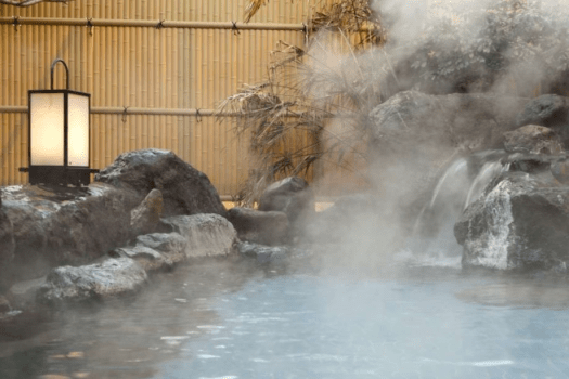 露天風呂　風林