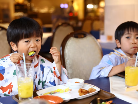 お子様用のキッズメニューも♪