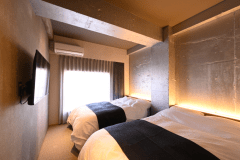 美峰 最上階 特別室 ベッドルーム