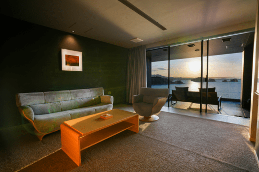 Junior Suite [Half open-air bath room]