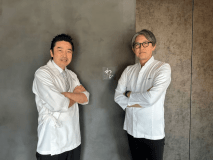 天ノ寂料理長とフレンチシェフ大森氏