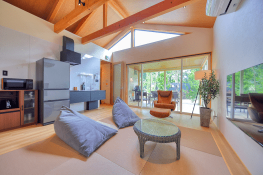 ■Dog Villa ■<Pet Friendly>- Natural hot spring & sauna, 71㎡, private rental villa-