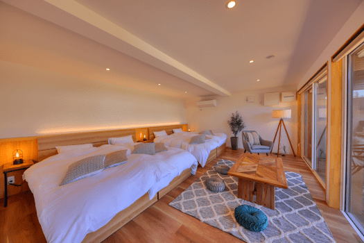 ■Private Cabin■ <Deluxe> - Natural hot spring & sauna, 92㎡ 1 private rental cabin-