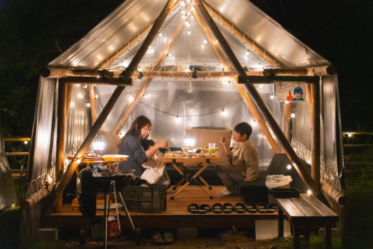 星空BBQプラン🎆手持ち花火プレゼント🎆 個室テント席〜8/31まで
