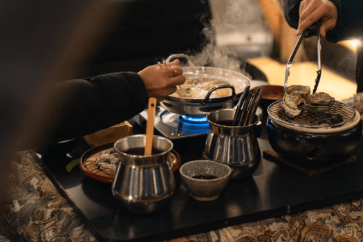 【牡蠣まみれの至福】こたつで味わう&ldquo;全8種の牡蠣尽くしコース&rdquo;【個室こたつテント席】【土日・祝】