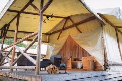 グランピングテント~なごみ~(4名用)(クイーン２台）