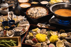 【牡蠣まみれの至福】こたつで味わう&ldquo;全8種の牡蠣尽くしコース&rdquo;【個室こたつテント席】【土日・祝】