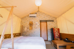 グランピングテント~やすらぎ~(2～3名用)(2ベッド)