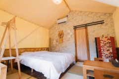 グランピングテント~なごみ~(2～3名用)(クイーン１台)