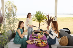 【手ぶらBBQ午後の部14時から17時！食材・ソフトドリンク飲放付き】完全手ぶらで楽しむ3時間の午後BBQ！