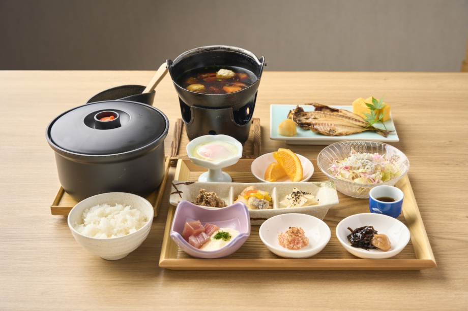 ◇朝食付：日本の原点に還る朝＜1泊朝食付＞【1組90分貸切サウナ確約・ラウンジ利用】