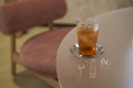 【ラウンジ】ウェルカムドリンクとしてリラックス出来る紅茶をご用意しております。