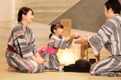 【卯の花さろん】周りや作法を気にせず気軽にご家族そろって文化体験をお楽しみください。