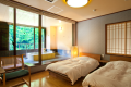 【露天風呂付客室◆渓谷眺望】67平米～｜和洋室＋ツインベッド