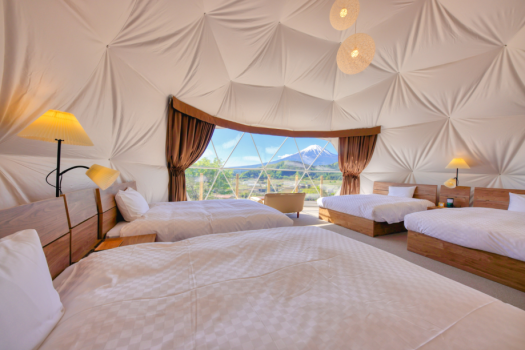 ■Amazing View■ ＜Standard＞ – 38㎡ Private Dome Tent (7m Diameter) –