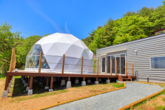 ■Amazing View■ ＜Suite＞ – 38㎡ Private Dome Tent (7m Diameter) –