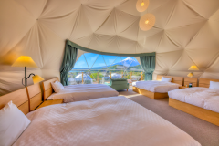 ■Amazing View■ ＜Suite＞ – 38㎡ Private Dome Tent (7m Diameter) –