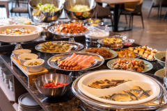 ■朝食■洋食を中心とした約20品の和洋ビュッフェ ■朝食■洋食を中心とした約20品の和洋ビュッフェ