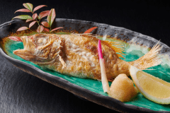 ●料理（のどぐろ塩焼き）イメージ●高級魚ののどぐろ！脂ののった身を塩焼きに！ご賞味くださいませ。
