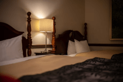 【ツイン一例】上質な睡眠へといざなわれる落ち着いた空間