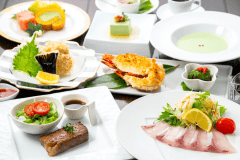 【Dinner】スタンダード_旬を活かした四季のディナーと共に