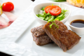 【Dinner】グレードアップ_おおいた和牛を堪能～やわらかく上品な旨みのサーロインとフィレを食べ比べ
