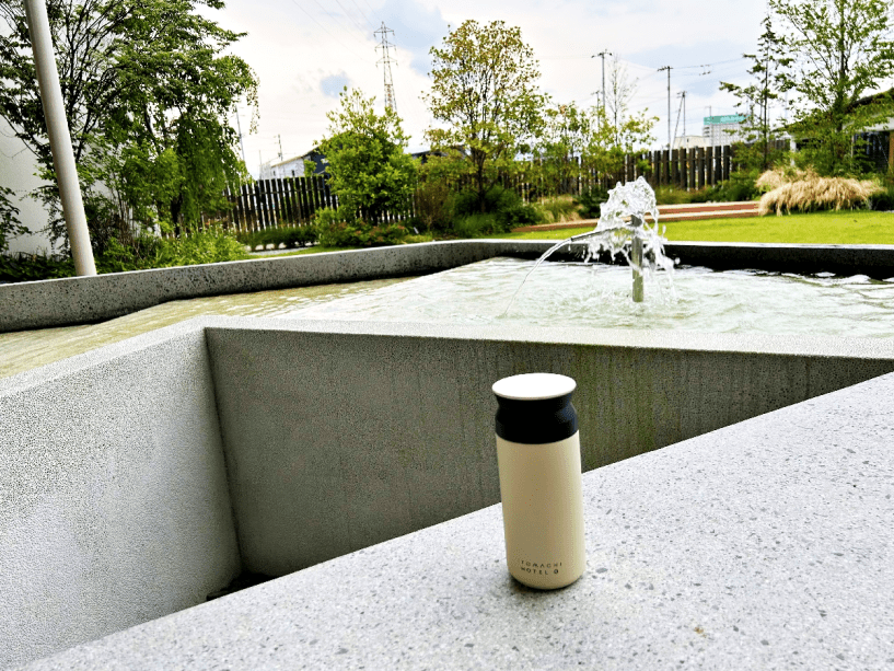 *うちぬきてらす～お部屋の貸出用タンブラーで西条の美味しいお水を堪能～