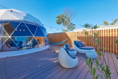 デラックスオーシャンビュードーム〈ジャグジープールテラス・サウナ付〉