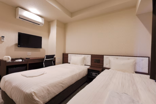 [Non-smoking] Standard twin ~High quality bed and spacious space~